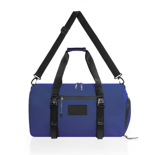 Bolso engomado azul