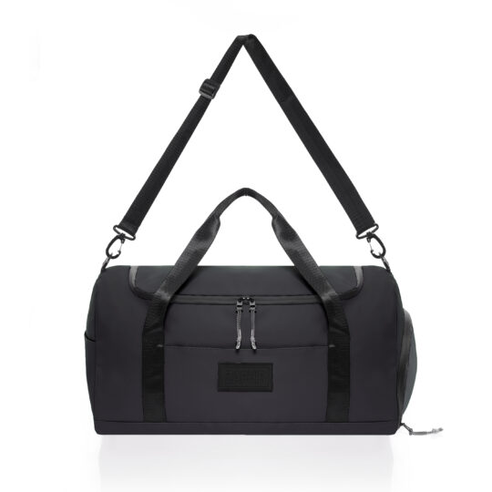 Bolso engomado negro